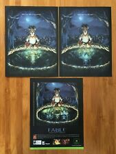 2004 Fable Xbox 360 3-PAGE Print Ad/Poster Official Original RPG Game Promo Art picture
