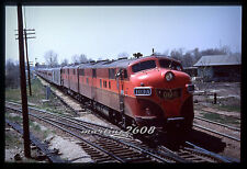 (MZ) DUPE TRAIN SLIDE GULF MOBILE & OHIO (GM&O) 103-A  ACTION picture