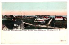 Birds-eye View Catholic Summer School, Lake Champlain   PC    C. early 1900's picture