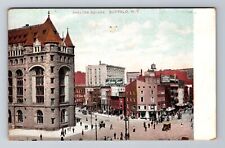 Buffalo NY-New York, Shelton Square, Antique Vintage Postcard picture