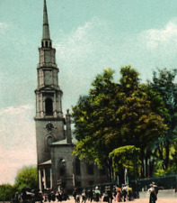 Park Street Church & Burying Ground Boston Massachusetts C1901 Vintage Postcard picture