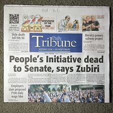 Daily Tribune Newspaper Manila Philippines February 16, 2024 Full Issue Newstand picture