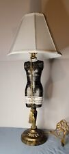 Vtg Currey & Co Table Lamp Mannequin Womens Figuaral 27
