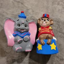 Vintage 1994 Walt Disney Productions Dumbo Ceramic Bundle Timothy Q Mouse picture