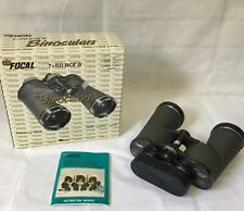 Vintage Focal Binoculars Siam Cat Optics Night Vision Adapted 7x50 Coated In Box picture