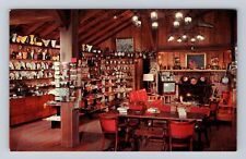 Springfield IL-Illinois, New Salem Lodge Lounge & Gift Shop, Vintage Postcard picture