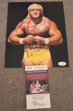 HULK HOGAN SIGNED 8X10 PHOTO HULKAMANIA WWE WWF JSA AUTHENTICATED #AL23280 WOW picture