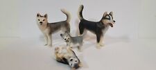 SCHLEICH 4 HUSKY DOG FAMILY Male Female Puppies Retired 16371 16372 16373 16374 picture