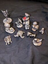 Lot Of Pewter Figurines picture