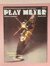 Play Meter Magazine June 15, 1979 Vol 5 No. 11  Arcade Video, Pinball, Flyers picture