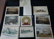 Lot of 10 Jimmy Carter & Rosalynn Family Christmas Cards Facsimile Signatures picture