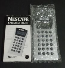 VINTAGE ADVERTISING 1980's NESCAFE CALCULATOR vintage promo item collectible NEW picture