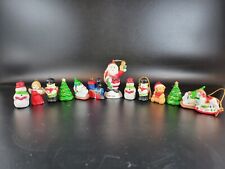 Vintage CVS Pharmacy  Christmas Tree Ornaments 1995 Collectible Lot Of 13 picture
