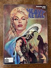 Heavy Metal V.2 #7 November 1978 The Adult Illustrated Fantasy Magazine FN- picture