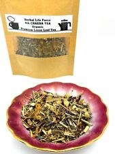 4th CHAKRA Organic Herbal Loose Leaf Tea  Infused with Pink Quartz  picture