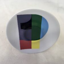 ILLY EXPO Milano 2015 “P” “1” Espresso Replacement Saucer Plate For Mug/Cup P 1 picture