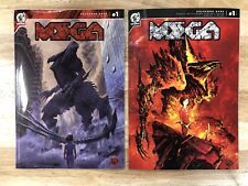 MEGA # 1 Lot (2022) — Covers A & B Variant RED 5 Stonebot Comics SANZ — NM picture