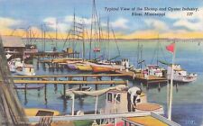 Shrimp and Oyster Industry Biloxi Mississippi PM 1954 picture