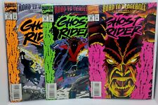 Vintage LOT of 3 Ghost Rider Road to Vengeance #41, 42, 43 (Marvel Comics, 1993) picture