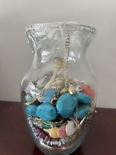 Glass Jar Filled With Vintage Custom Jewelry  picture