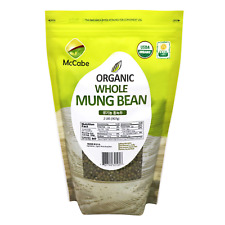 McCabe Organic Whole Mung Bean, 2 lb (32 oz), USDA & CCOF Organic Certified picture