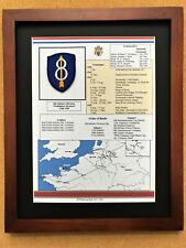8th Infantry Division Insignia and History in World War II picture