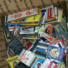 Fun Lot 110+ Mixed Vintage Matchbook Covers 1930s to 70s Various Variety Bag picture