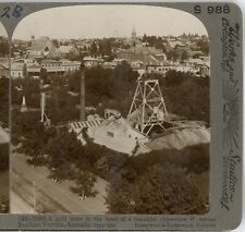 AUSTRALIA, A Gold Mine In the Heart of Victoria--Underwood Stereoview A33 picture