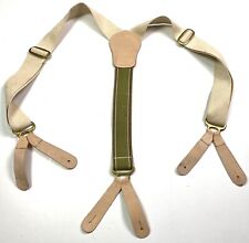 WWII GERMAN M31 TROUSERS SUSPENDERS picture