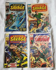 Captain Savage Marvel Comics #11-14 1968-69 Silver age War VG+ picture
