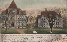 Postcard Styles Hall and Wilson Hall Brown University Providence RI 1905 picture