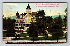 Glendale CA-California, Sanitarium, Health Resort, Antique Vintage Postcard picture