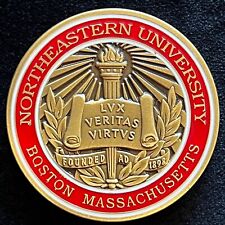 Northeastern University Home Land Security Program Challenge Coin picture