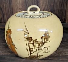 Vintage Royal Dalton Chinese Watcher What Of The Night Covered Vessel picture