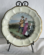 Vintage PM Bavaria Pilgrim Exiles Decorative Cabinet Display Plate   picture