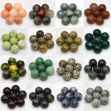 20mm Solid Gemstone Polished Rocks Minerals Crystal Healing Orb Ball Sphere picture