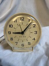 Westclox Keno Clock Alarm Vintage Wind Up 1960s Retro Home Décor Made in USA picture