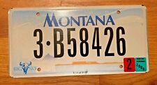 MONTANA BIG SKY COUNTRY STATE  LICENSE PLATE / TAG ~3 B58426~(2006) picture