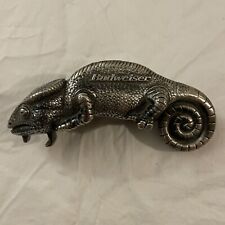 Anheuser-Busch Pewter Louis the Lizard Bottle Opener picture
