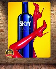 SKYY Vodka - Awesome Sign - Metal Sign 11 x 14 picture