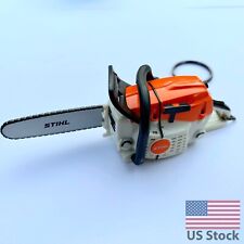 Stihl Chainsaw Key Ring Keychain Battery Operated with Saw Sound picture