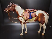 Breyer Peter Stone Resin Model Horse English Style Australian Stock Saddle Set  picture