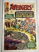 AVENGERS #13 (1965) FN 1st App Count Nefaria SOLID MID-GRADE COPY picture