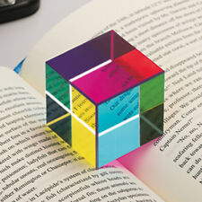 30*30*30mm  Cube Prism Optical Color Experiment Toys  Color Decoration picture