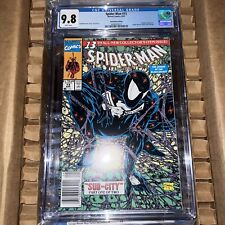 SPIDER-MAN #13 - CGC 9.8 - NEWSSTAND EDITION - TODD MCFARLANE STORY, COVER & ART picture