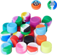 3ml Lots Silicone Container Box 18 Colors 100pcs picture