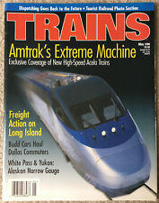 TRAINS magazine MAY 1999 - Amtrak Acela, Budd Cars Dallas, Long Island Freight picture
