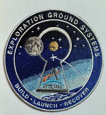Original NASA Exploration Ground Systems Launch Recovery Patch 4” ARTEMIS MOON picture