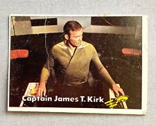 1976 TOPPS STAR TREK CAPTAIN JAMES T. KIRK #2 CARD picture