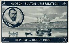 Hudson Fulton Celebration, Sept. 25 to Oct. 9, 1909, New York, Postcard, Unused picture